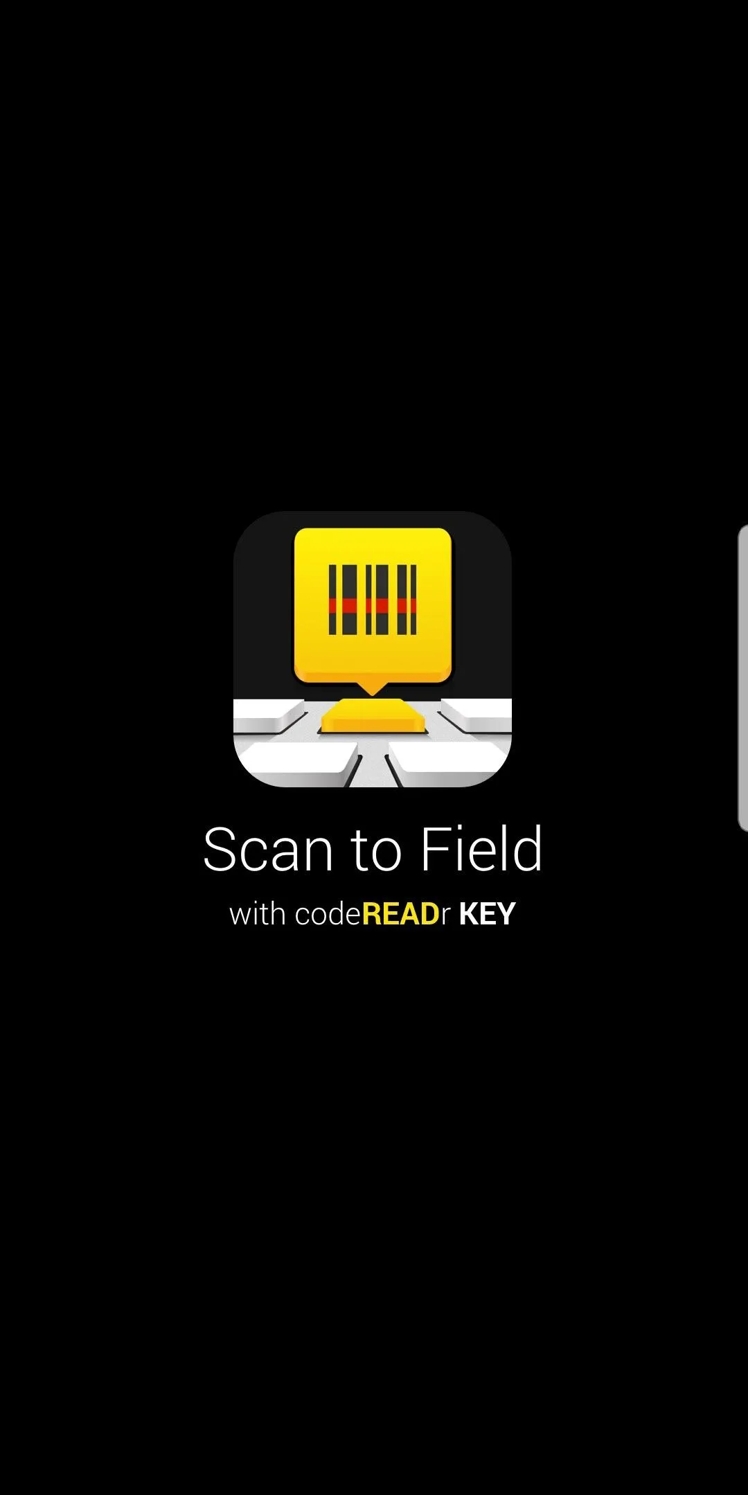 codeREADr KEY - Scan to Field | Indus Appstore | Screenshot