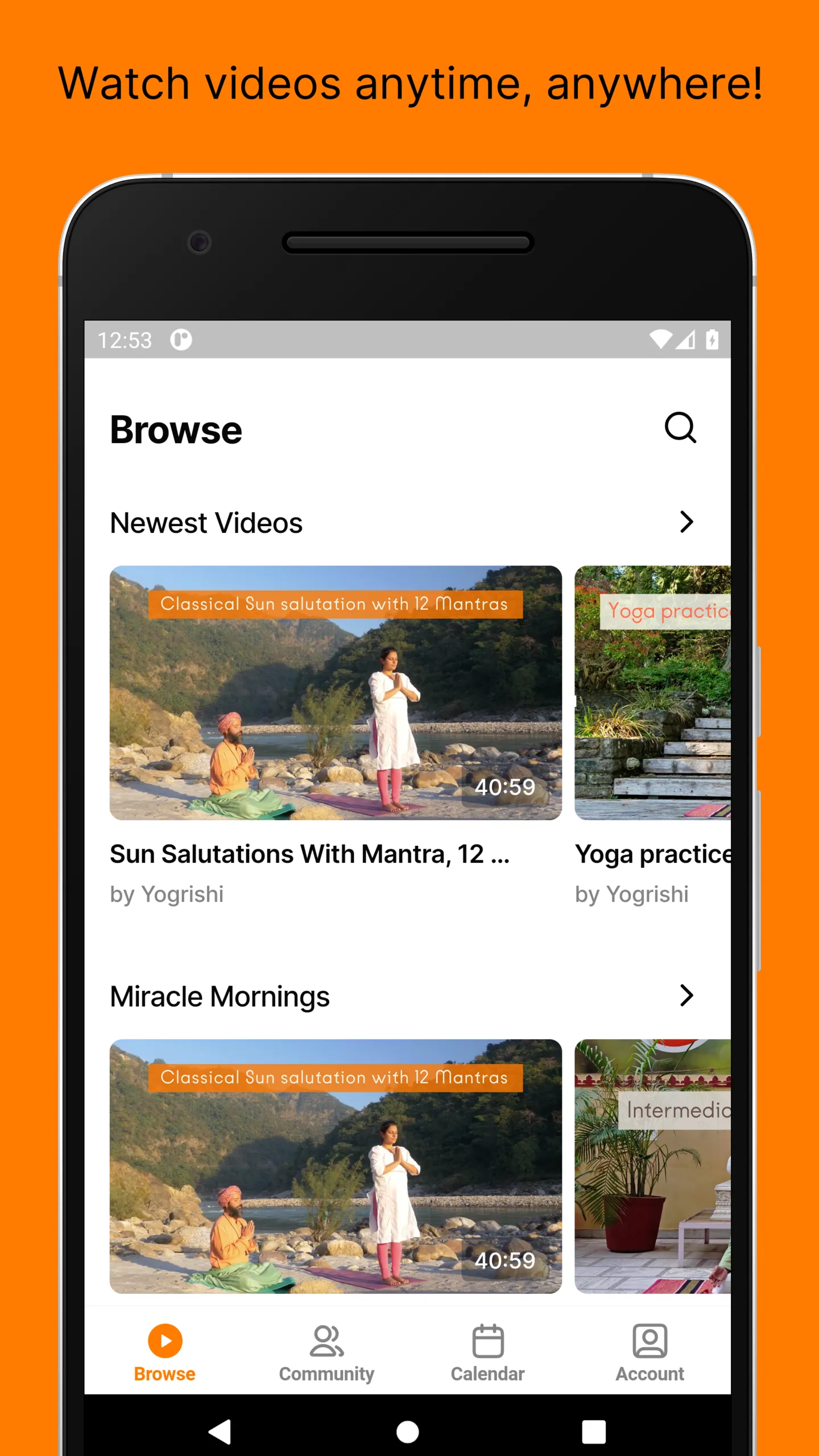 Akhanda Yoga Online | Indus Appstore | Screenshot