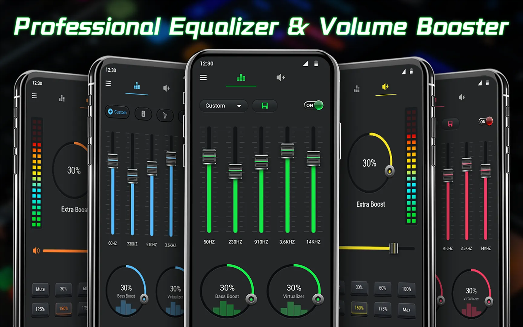 Equalizer- Bass Booster&Volume | Indus Appstore | Screenshot