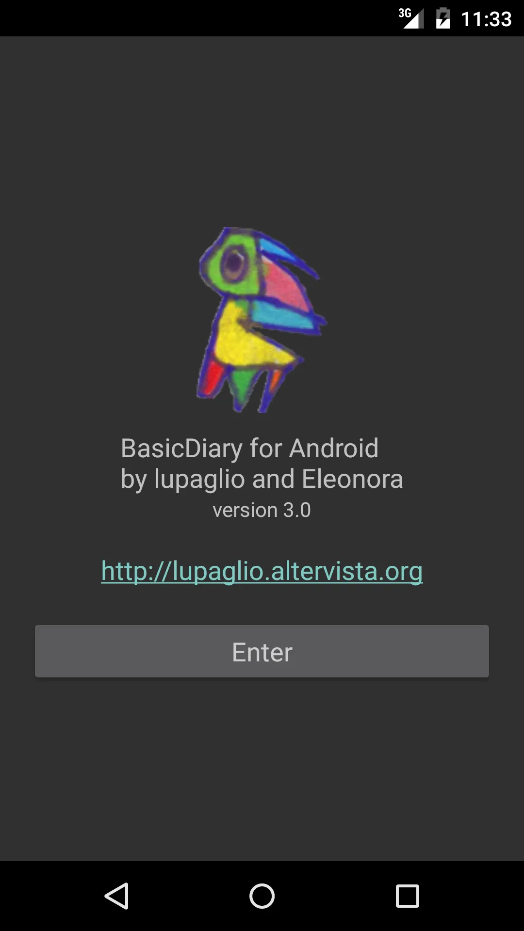 BasicDiaryDroid | Indus Appstore | Screenshot