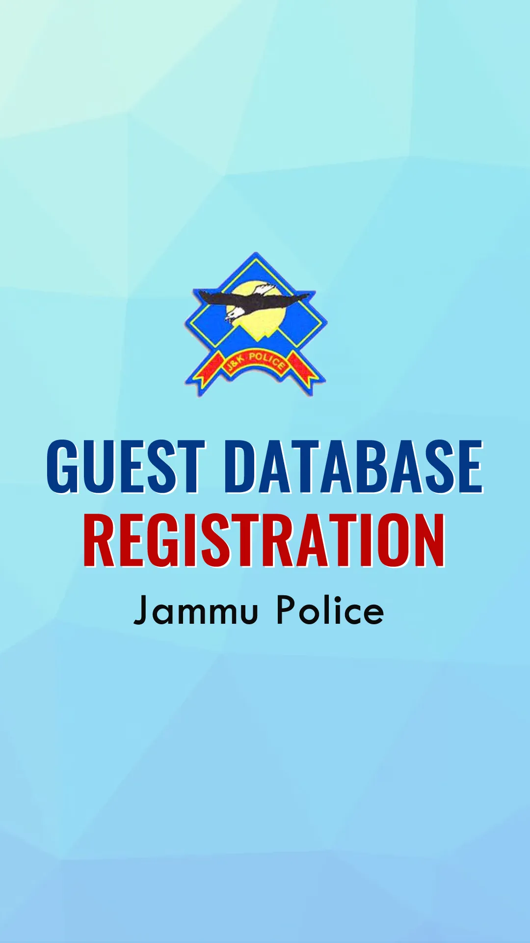 JKP Jammu Guest Registration | Indus Appstore | Screenshot