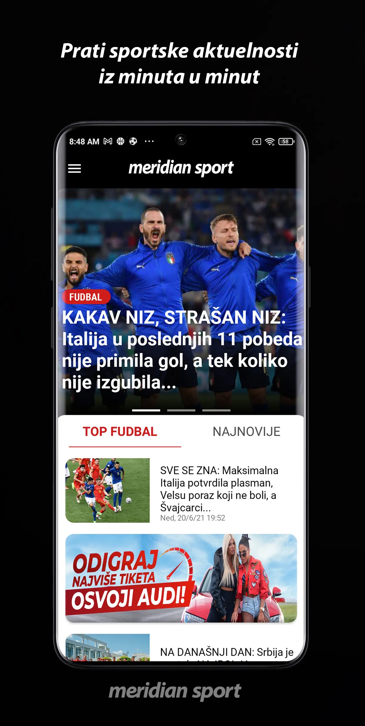 Meridian Sport | Indus Appstore | Screenshot