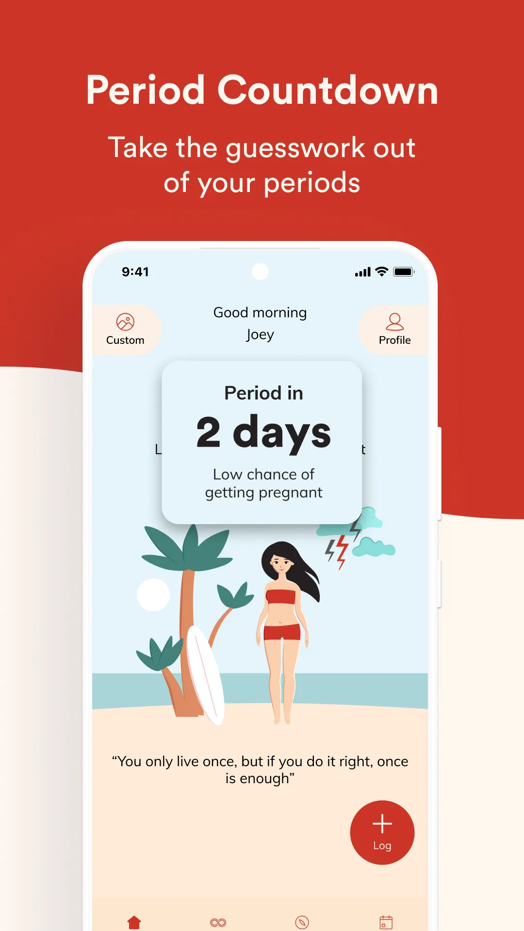 Blood: Period & Cycle Tracker | Indus Appstore | Screenshot