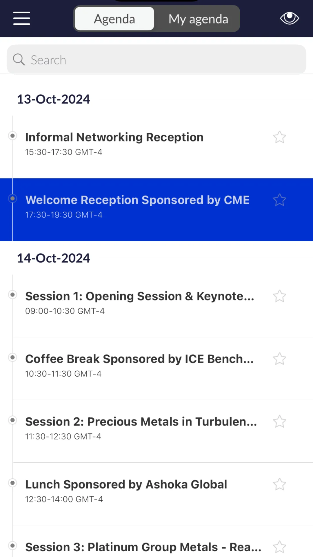 Precious Metals Conference | Indus Appstore | Screenshot