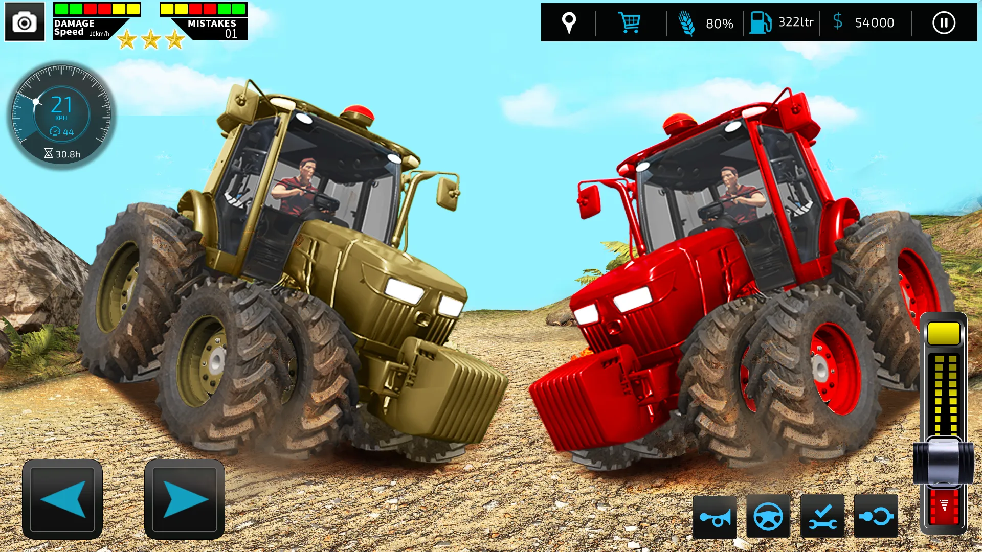 Farm Driving Tractor Games | Indus Appstore | Screenshot