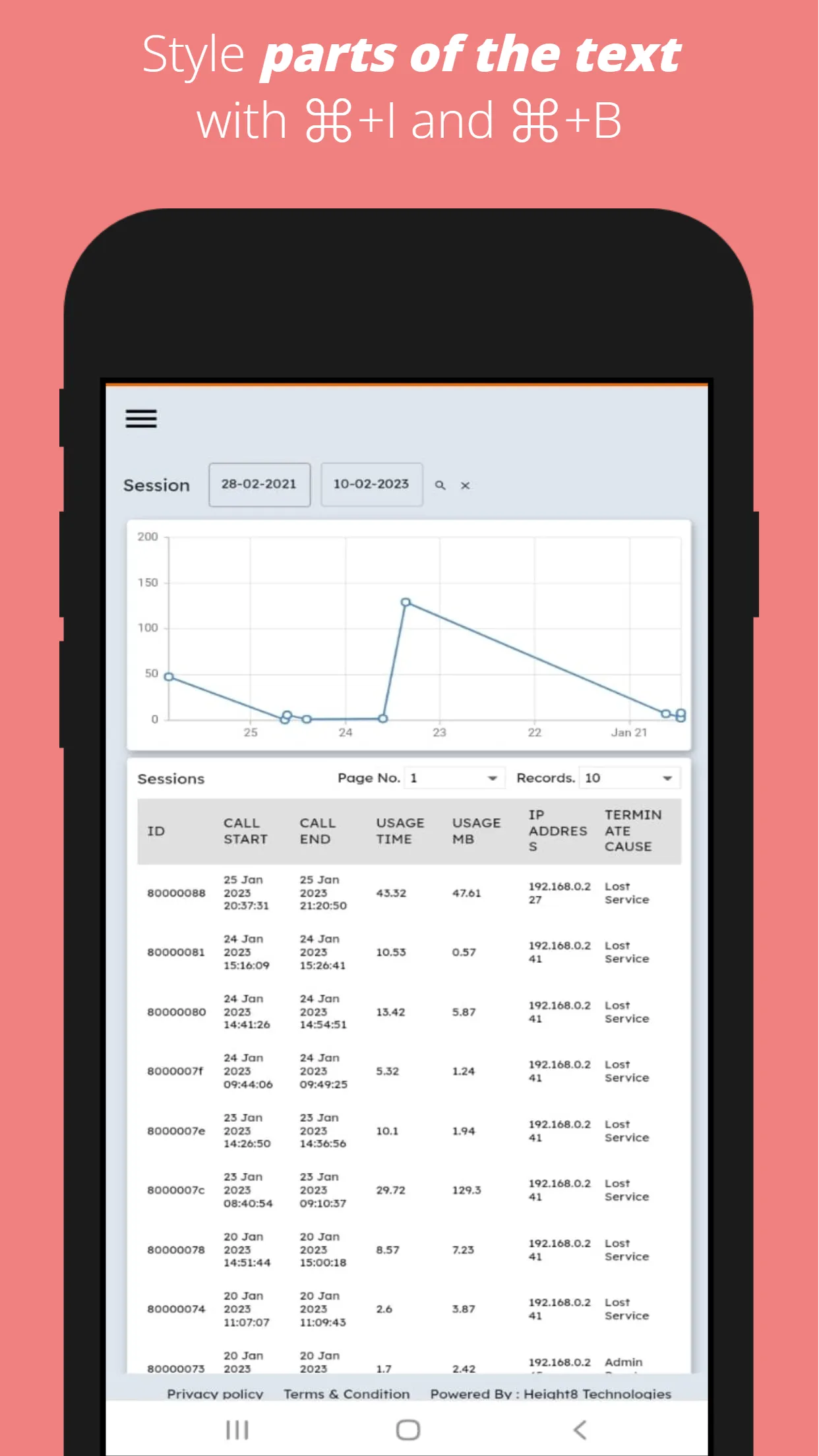 iBUS Wifi Customer APP | Indus Appstore | Screenshot