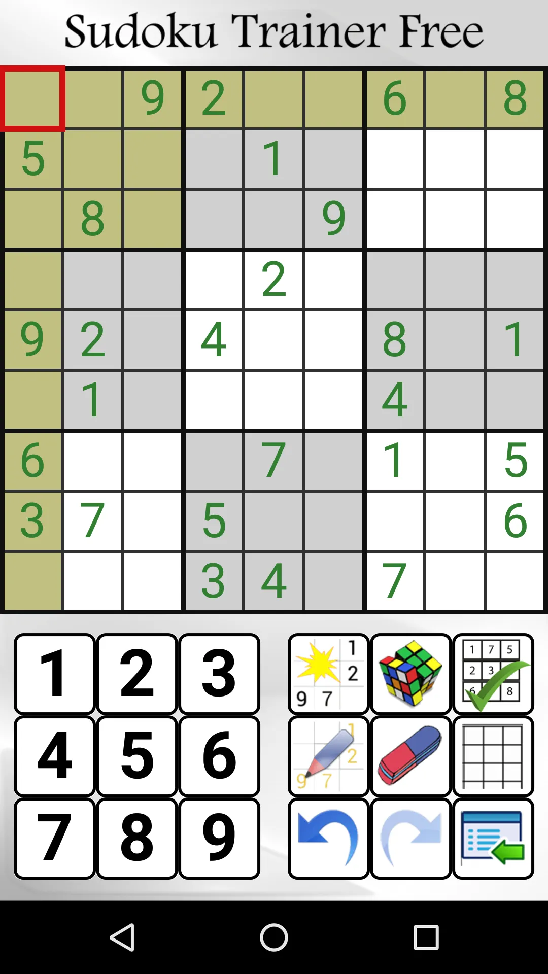 Sudoku Trainer | Indus Appstore | Screenshot