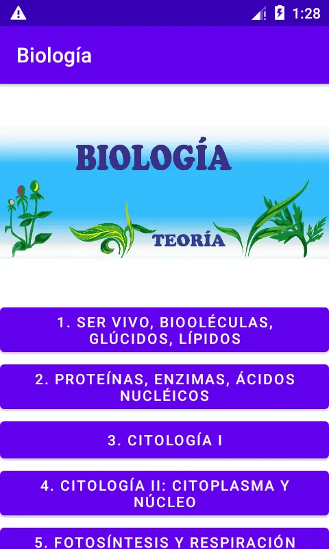 Biología | Indus Appstore | Screenshot