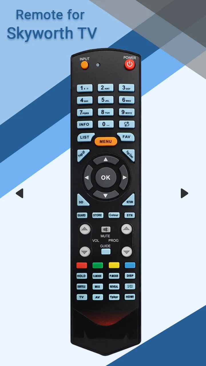 Remote for Skyworth TV | Indus Appstore | Screenshot