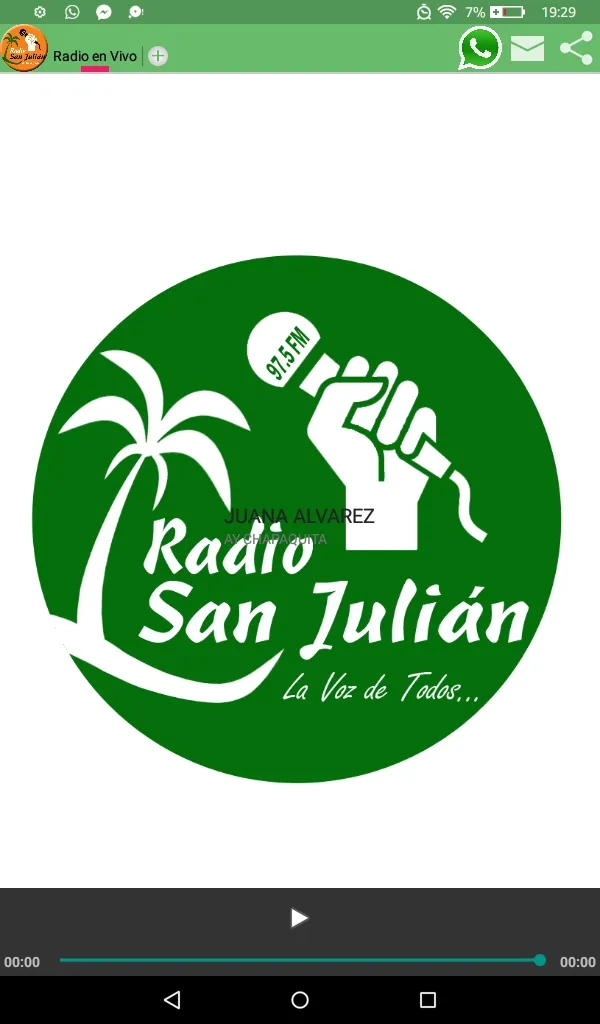 Radio San Julián 97.5 FM | Indus Appstore | Screenshot