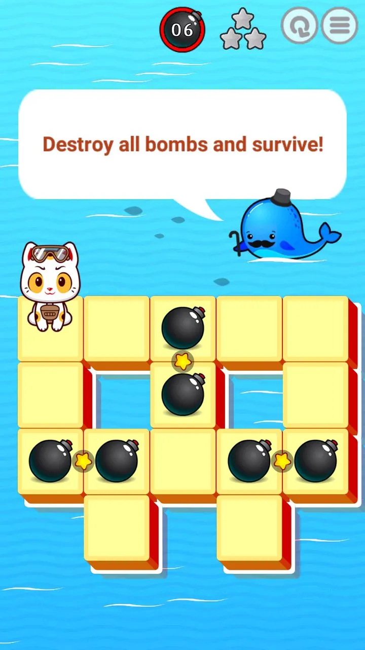 Bombercat - Puzzle Game | Indus Appstore | Screenshot