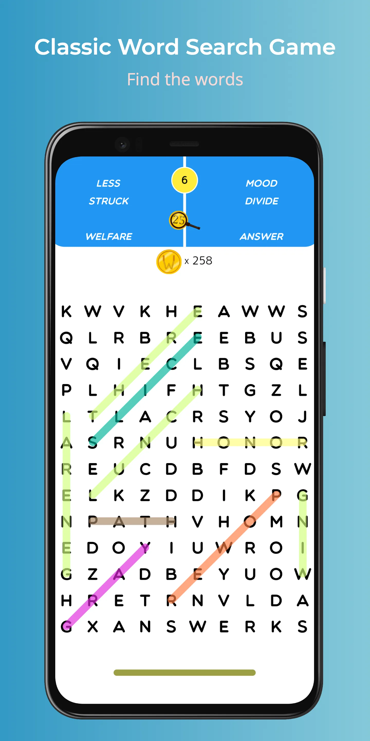 Word Seek: Classic Fun Puzzles | Indus Appstore | Screenshot