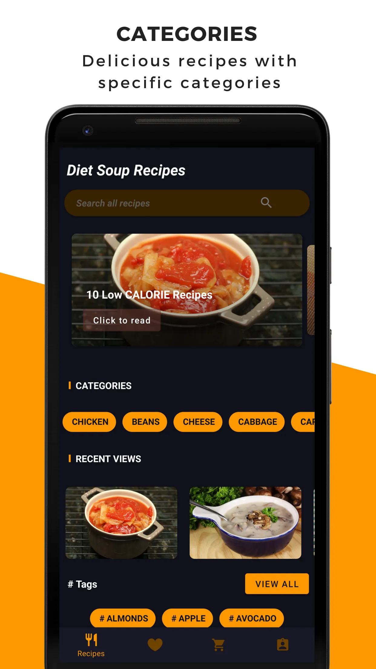 Diet Soup Recipes Offline App | Indus Appstore | Screenshot