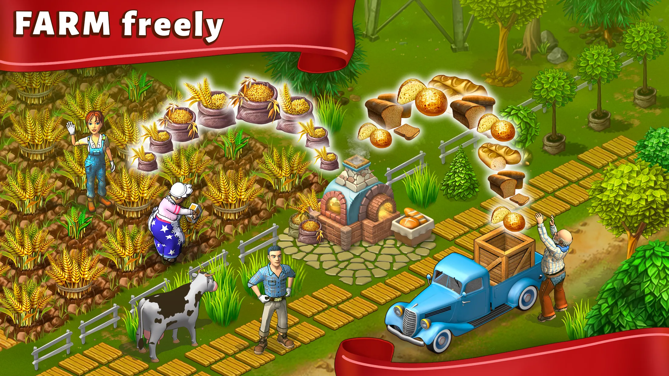 Janes Farm: Family farm game | Indus Appstore | Screenshot