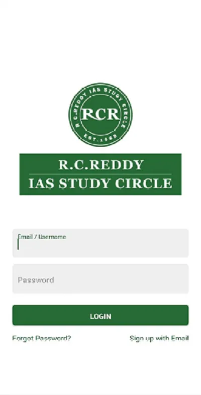 R.C.Reddy IAS Study Circle - I | Indus Appstore | Screenshot