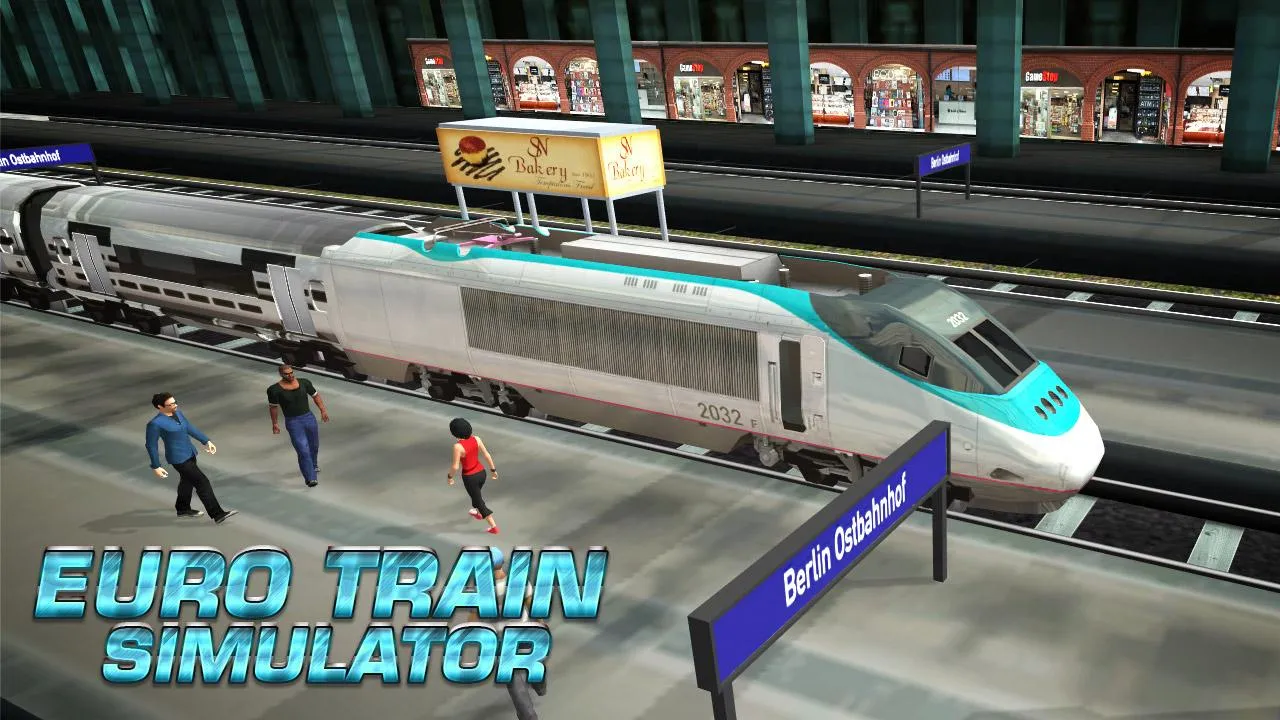 Euro Bullet Train Simulator | Indus Appstore | Screenshot