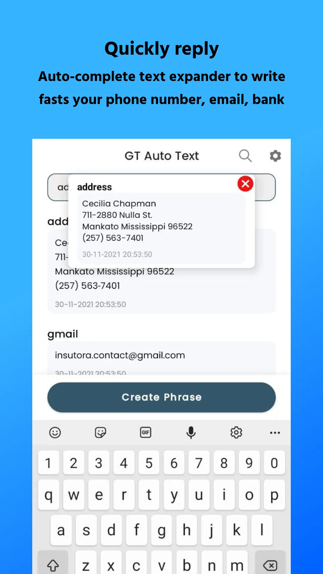 Shortcut: Auto Text Expander | Indus Appstore | Screenshot