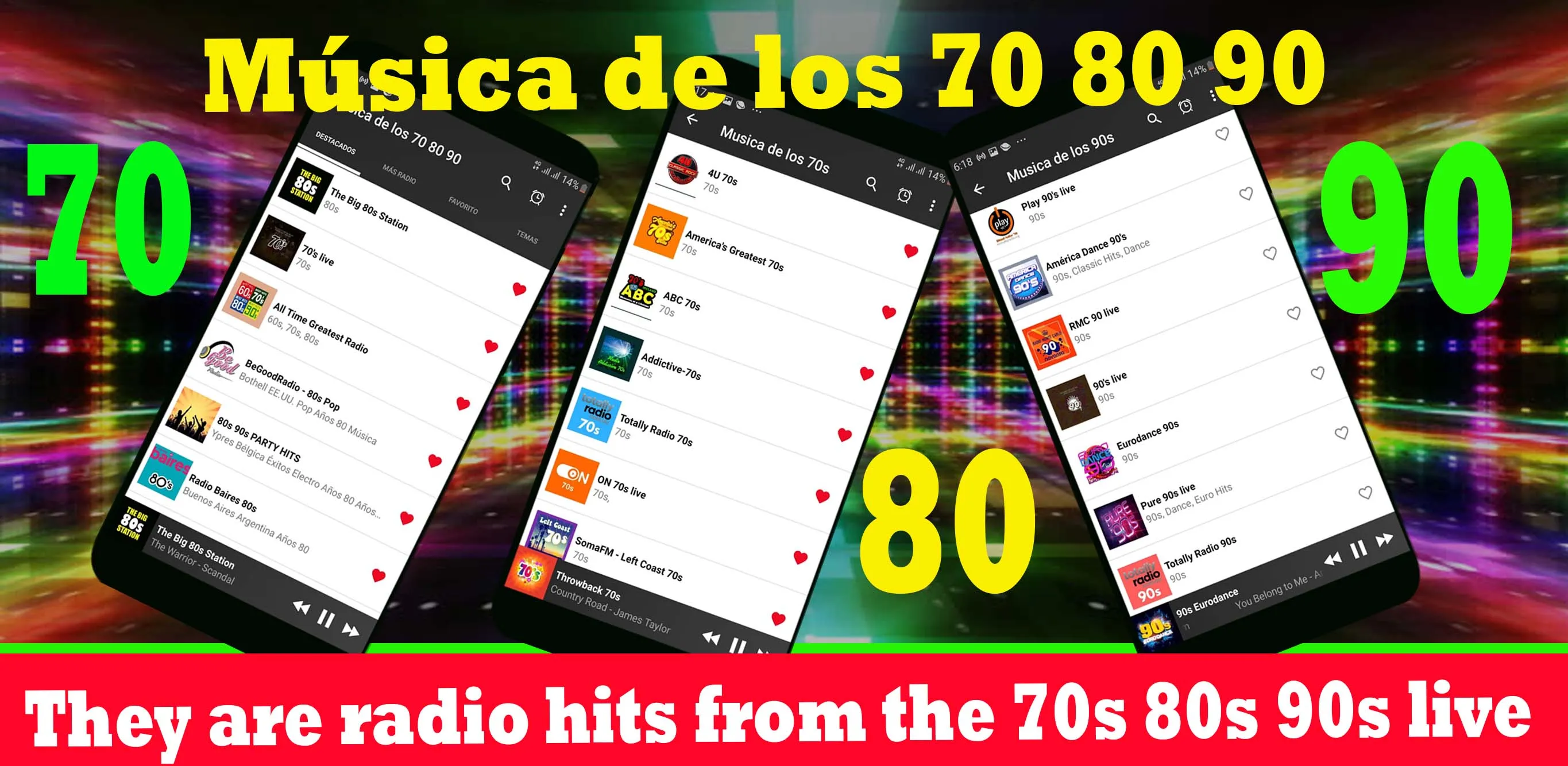 Musica 70 80 90 | Indus Appstore | Screenshot