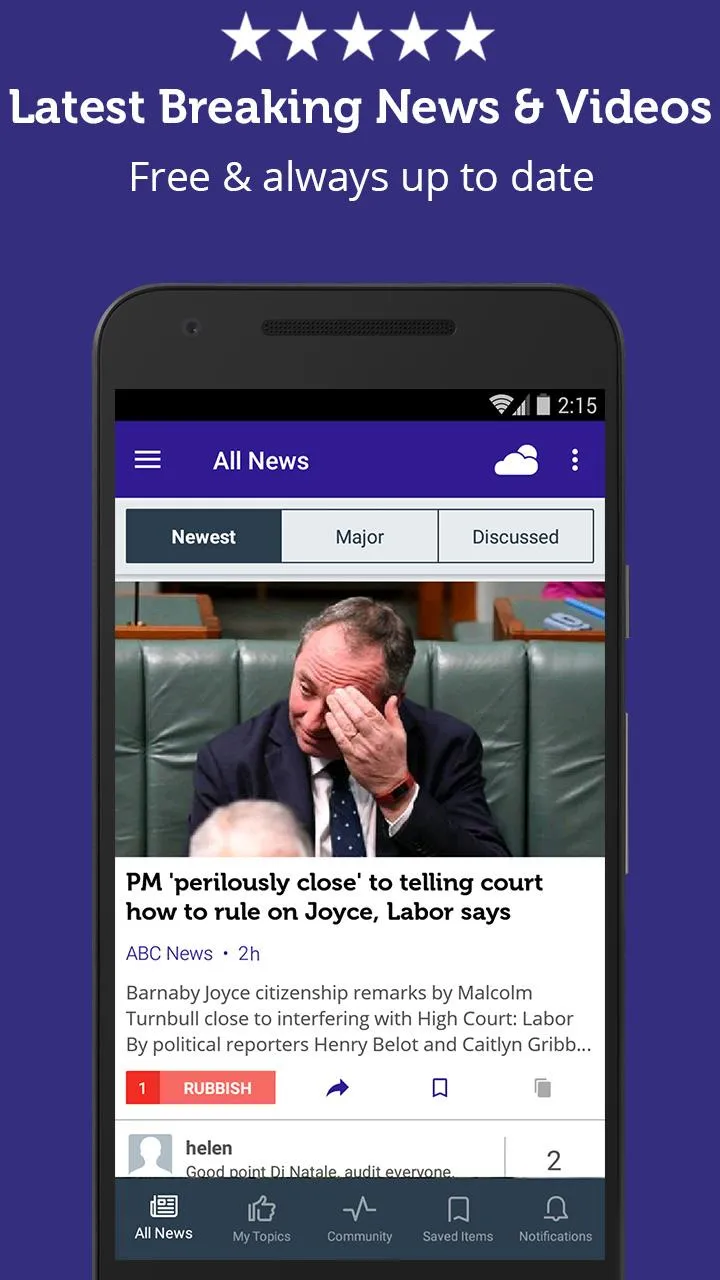 Australian Local & World News | Indus Appstore | Screenshot