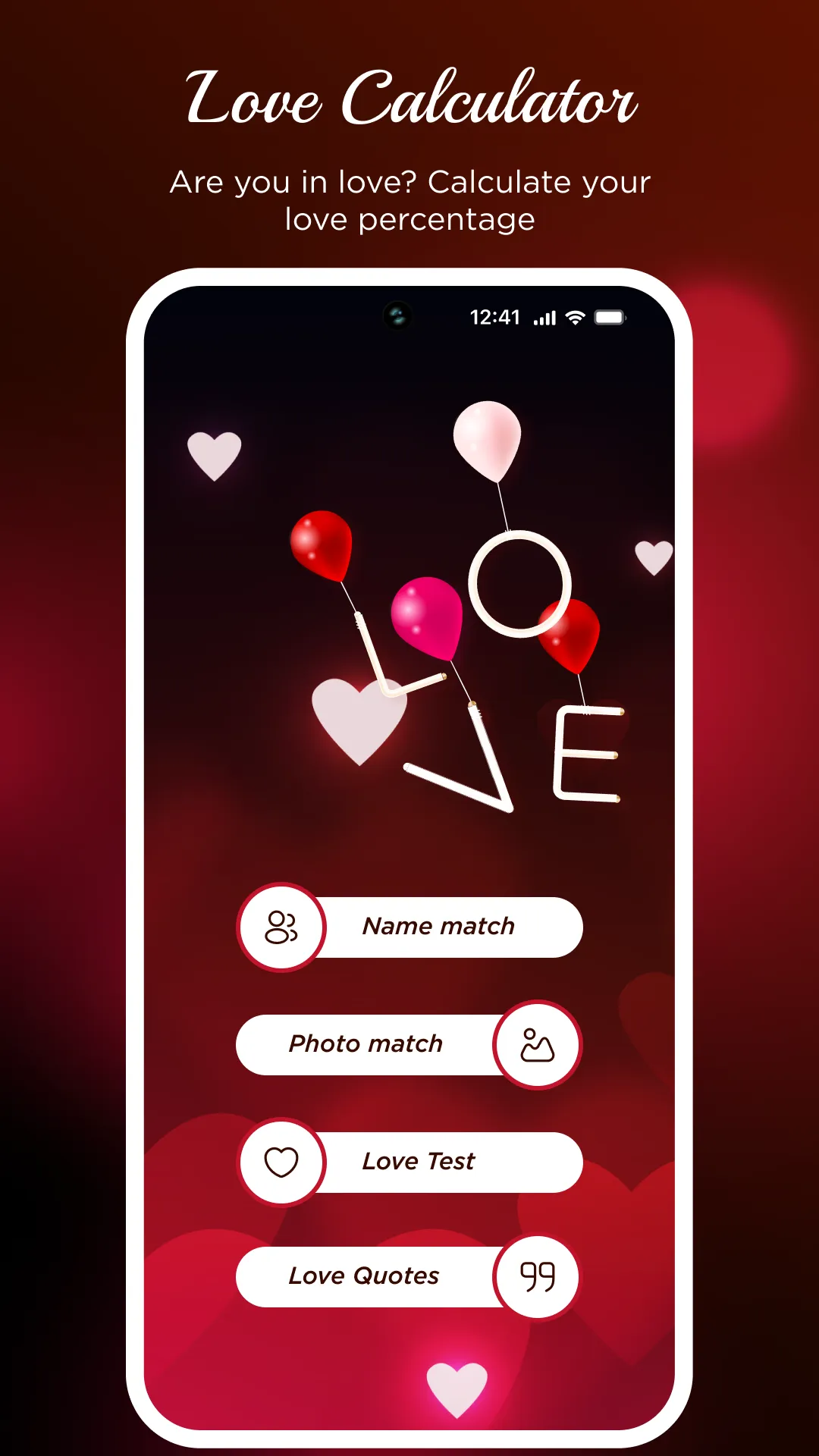 True Love Test Love Calculator | Indus Appstore | Screenshot