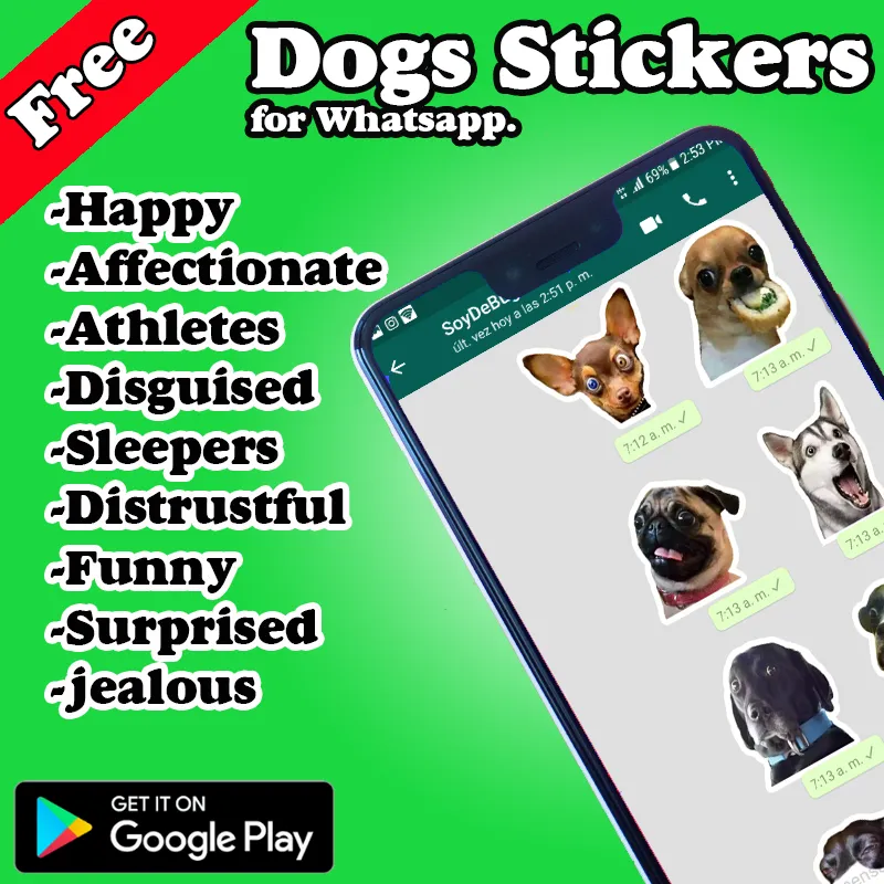 Dogs Stickers memes WASticker | Indus Appstore | Screenshot