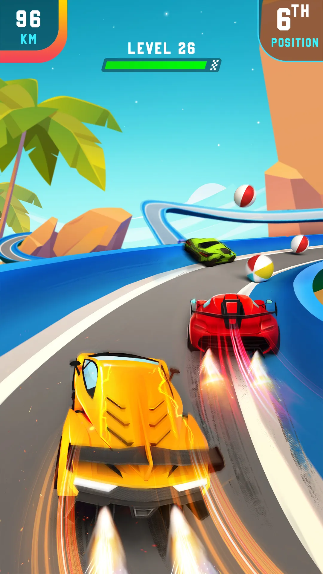 FlyCar : Race Rush 3D | Indus Appstore | Screenshot