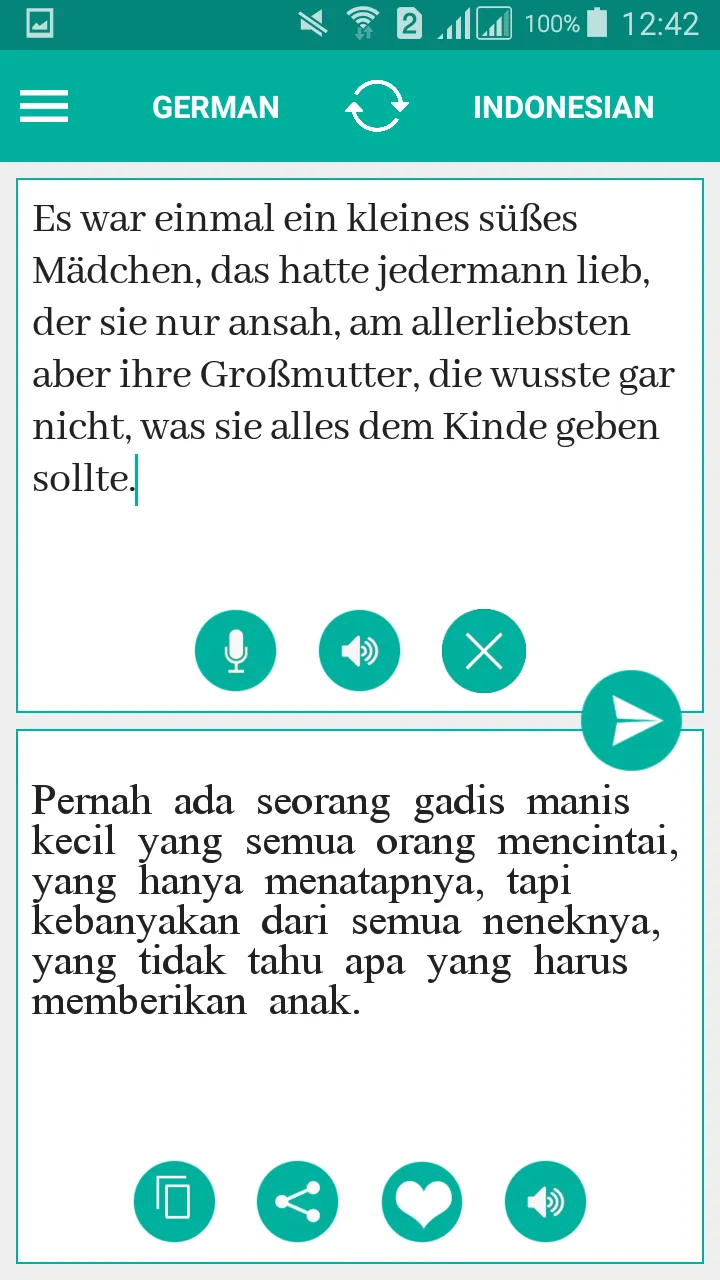 Indonesian German Translator | Indus Appstore | Screenshot