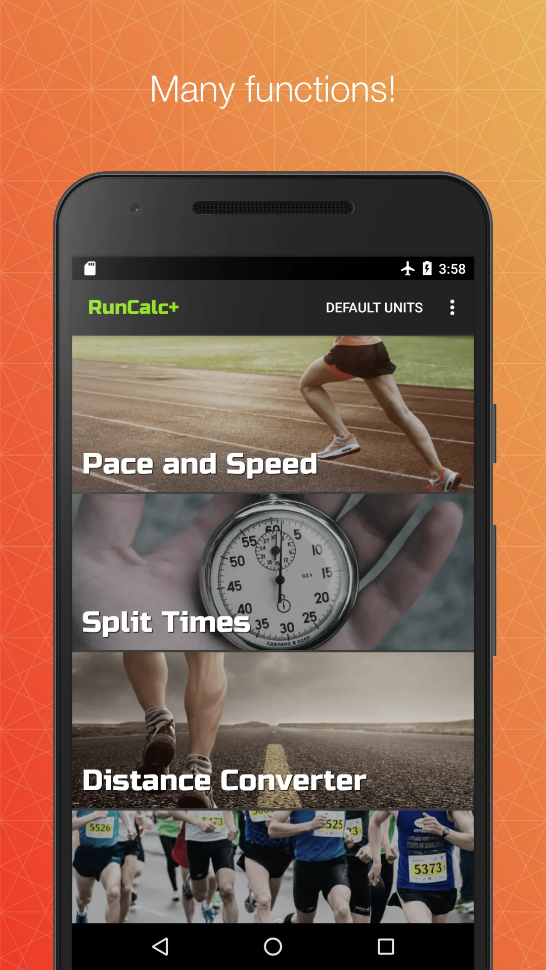 RunCalc+ Running Calculator Pa | Indus Appstore | Screenshot