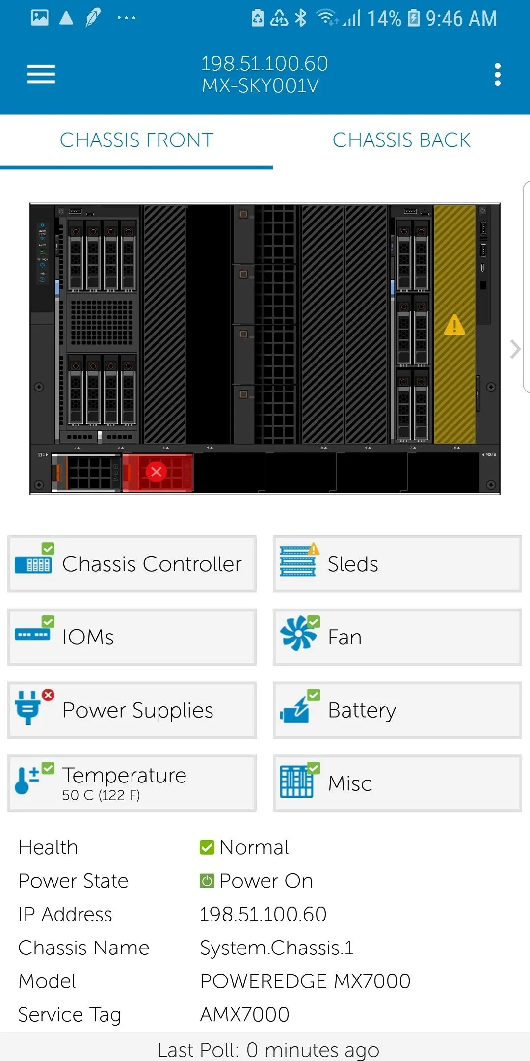 OpenManage Mobile | Indus Appstore | Screenshot