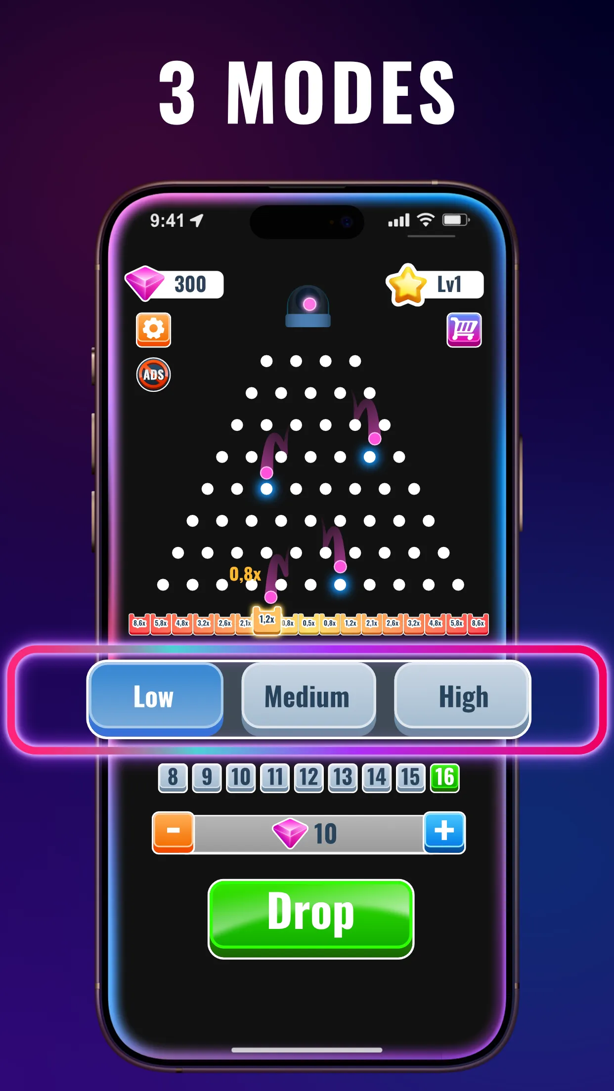 Plinko x100 - Plinko Balls XY | Indus Appstore | Screenshot