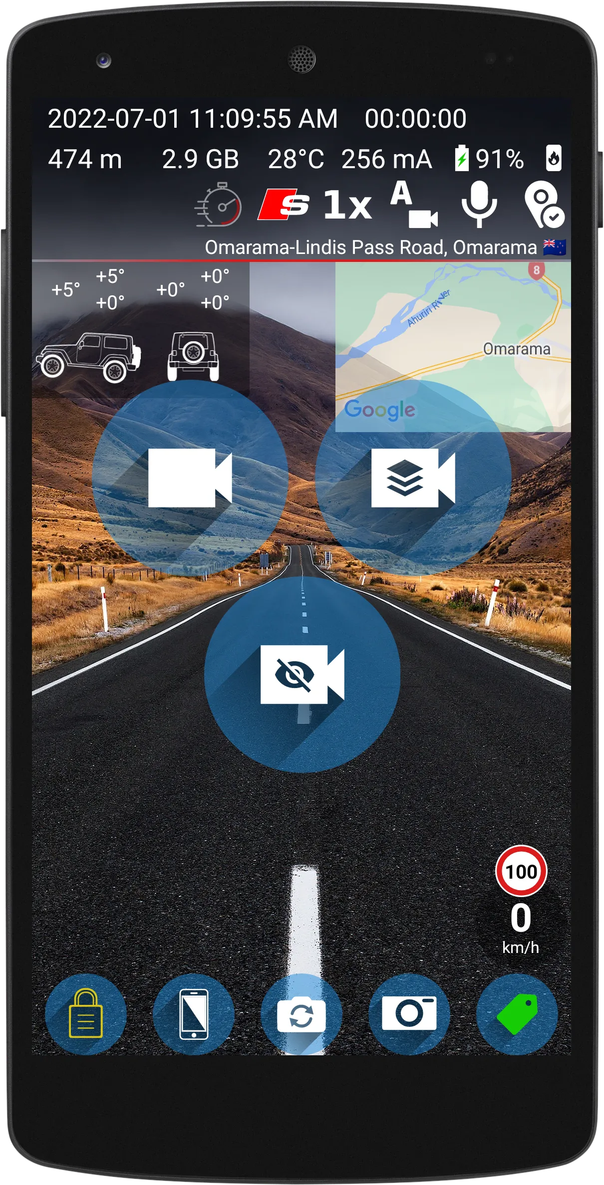 Dash Cam Travel — Car Camera | Indus Appstore | Screenshot