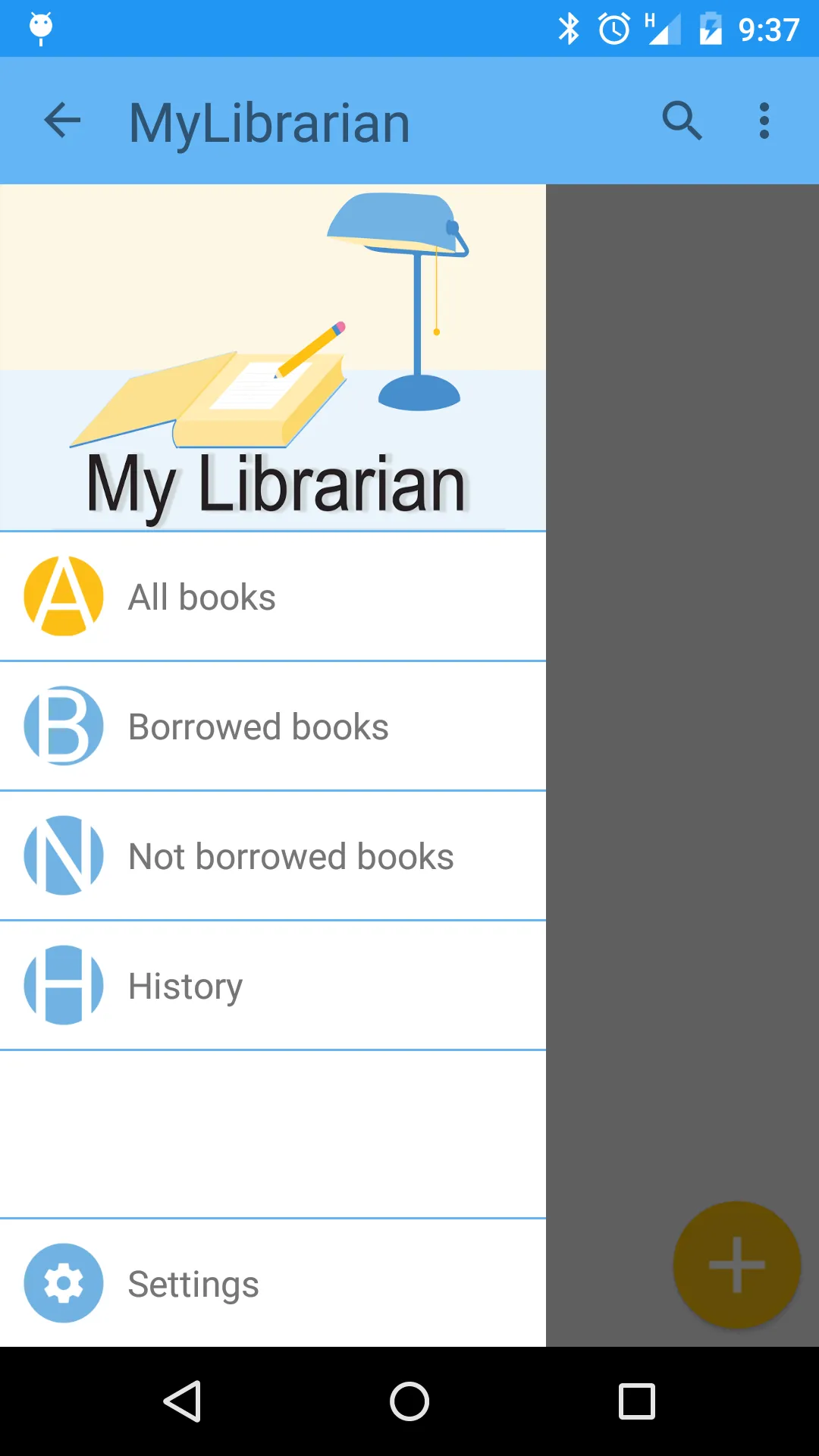 MyLibrarian | Indus Appstore | Screenshot