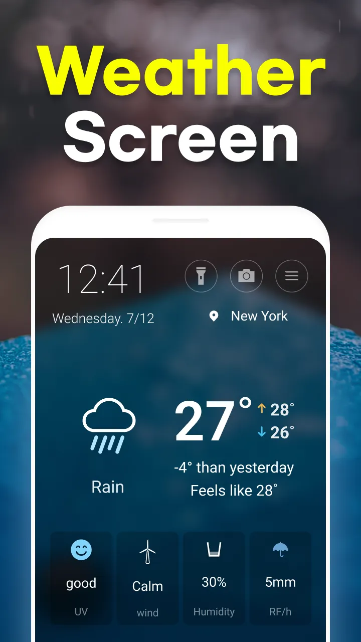 Weather Screen 2 - Forecast | Indus Appstore | Screenshot