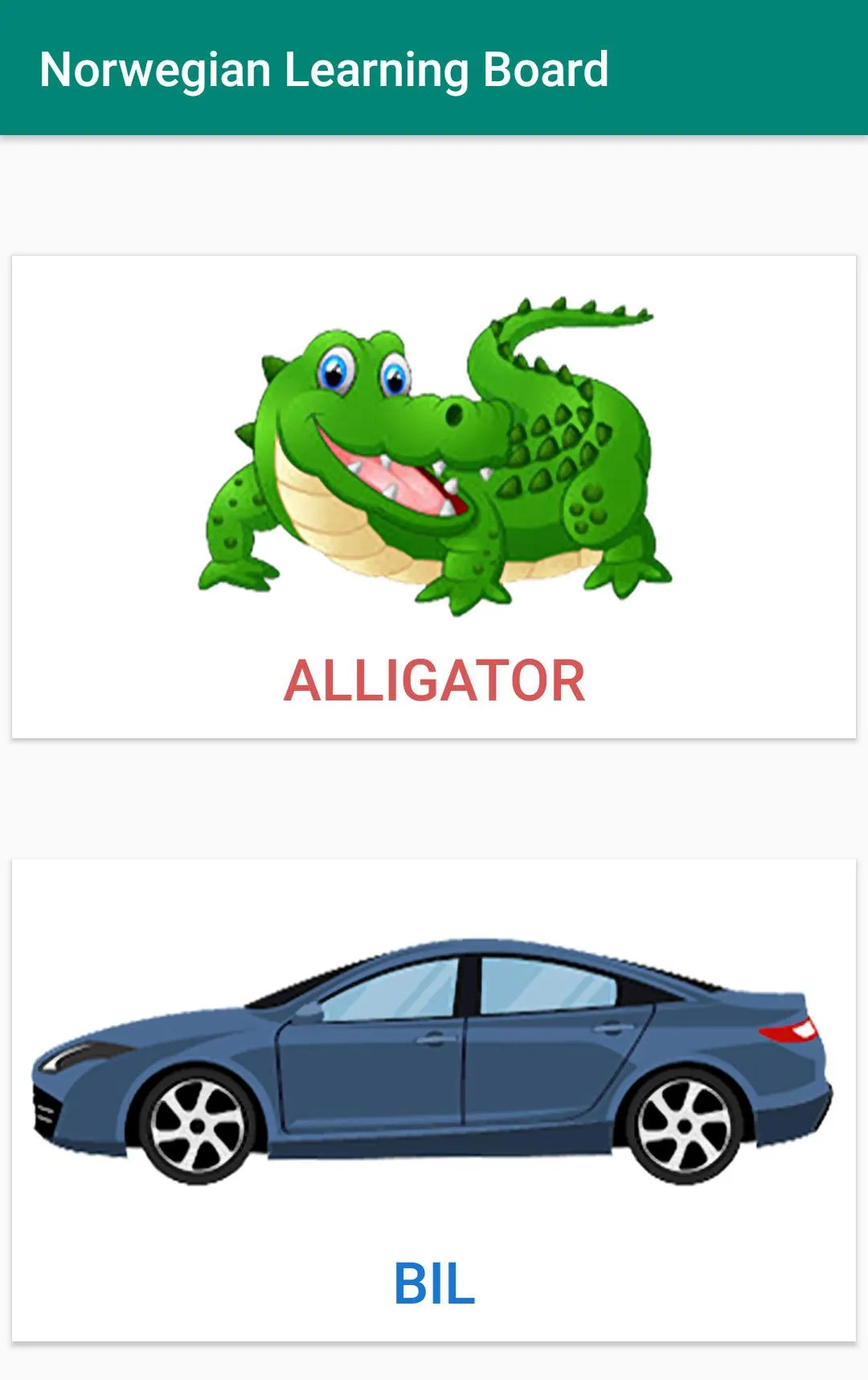 Norwegian Learning Board | Indus Appstore | Screenshot
