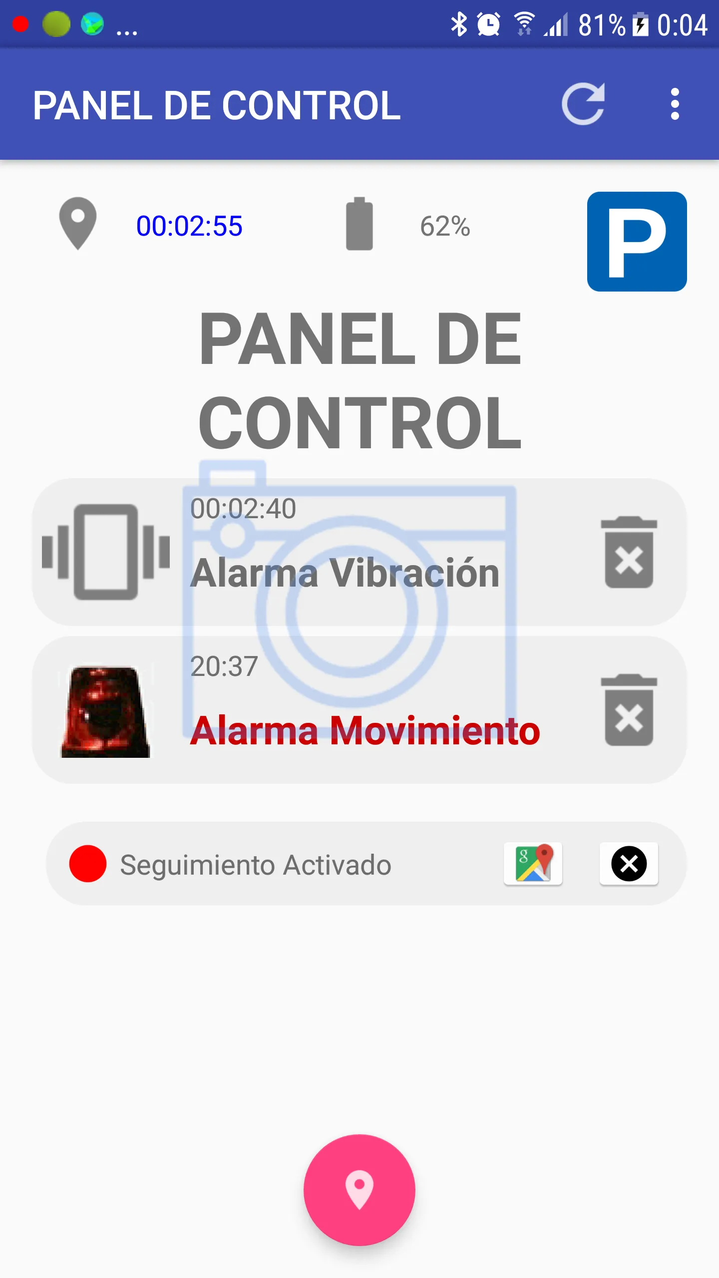 Alarma Vehículo | Indus Appstore | Screenshot