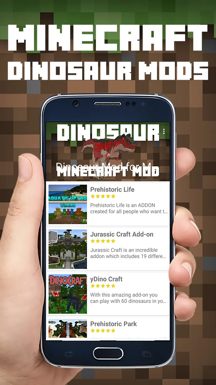 Dinosaur Mod for Minecraft | Indus Appstore | Screenshot