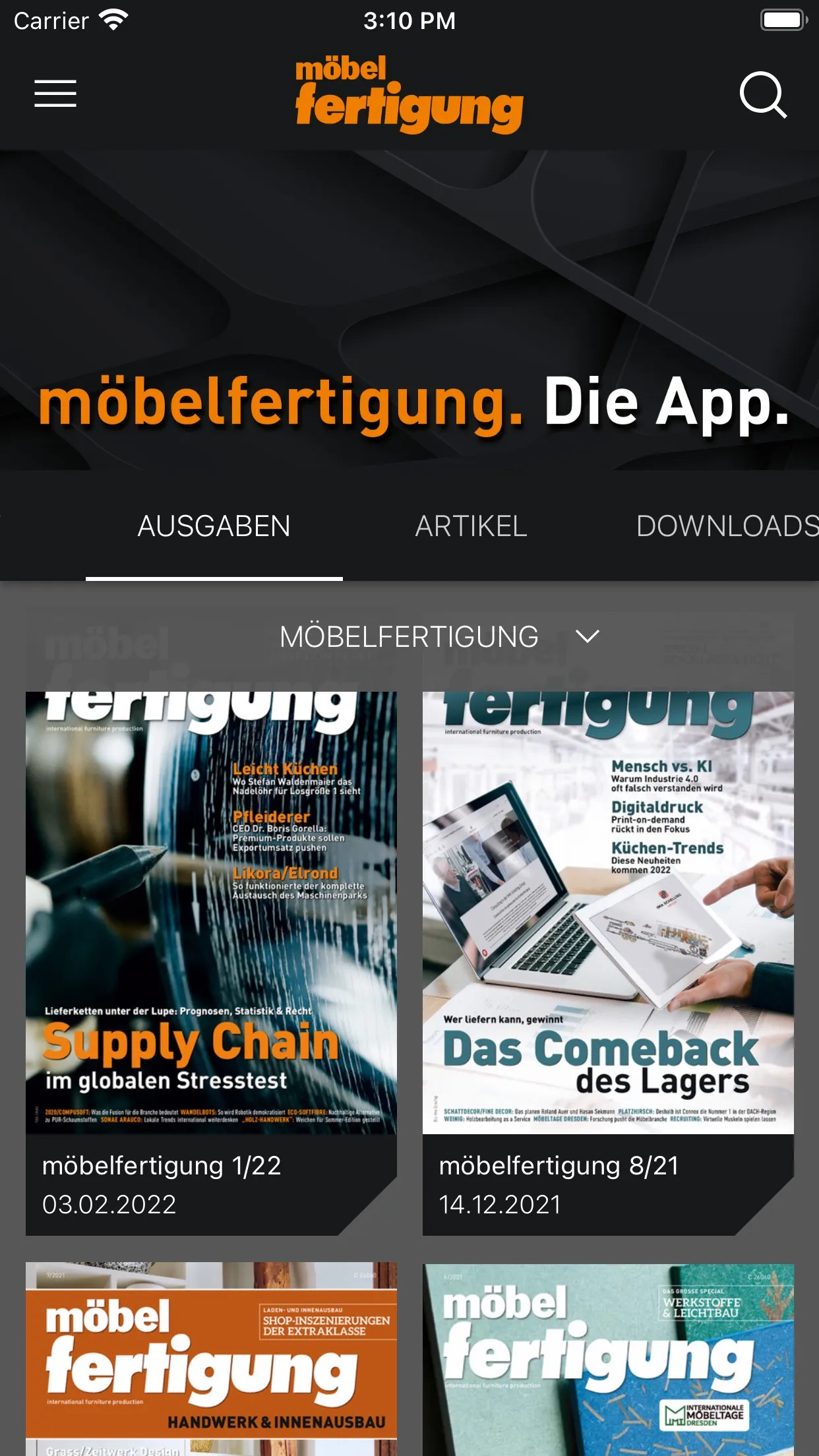 Möbelfertigung | Indus Appstore | Screenshot