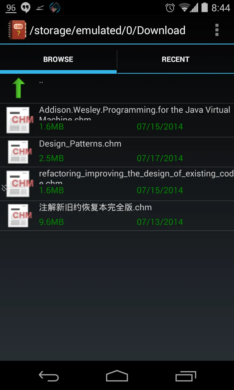 Chm Reader X | Indus Appstore | Screenshot