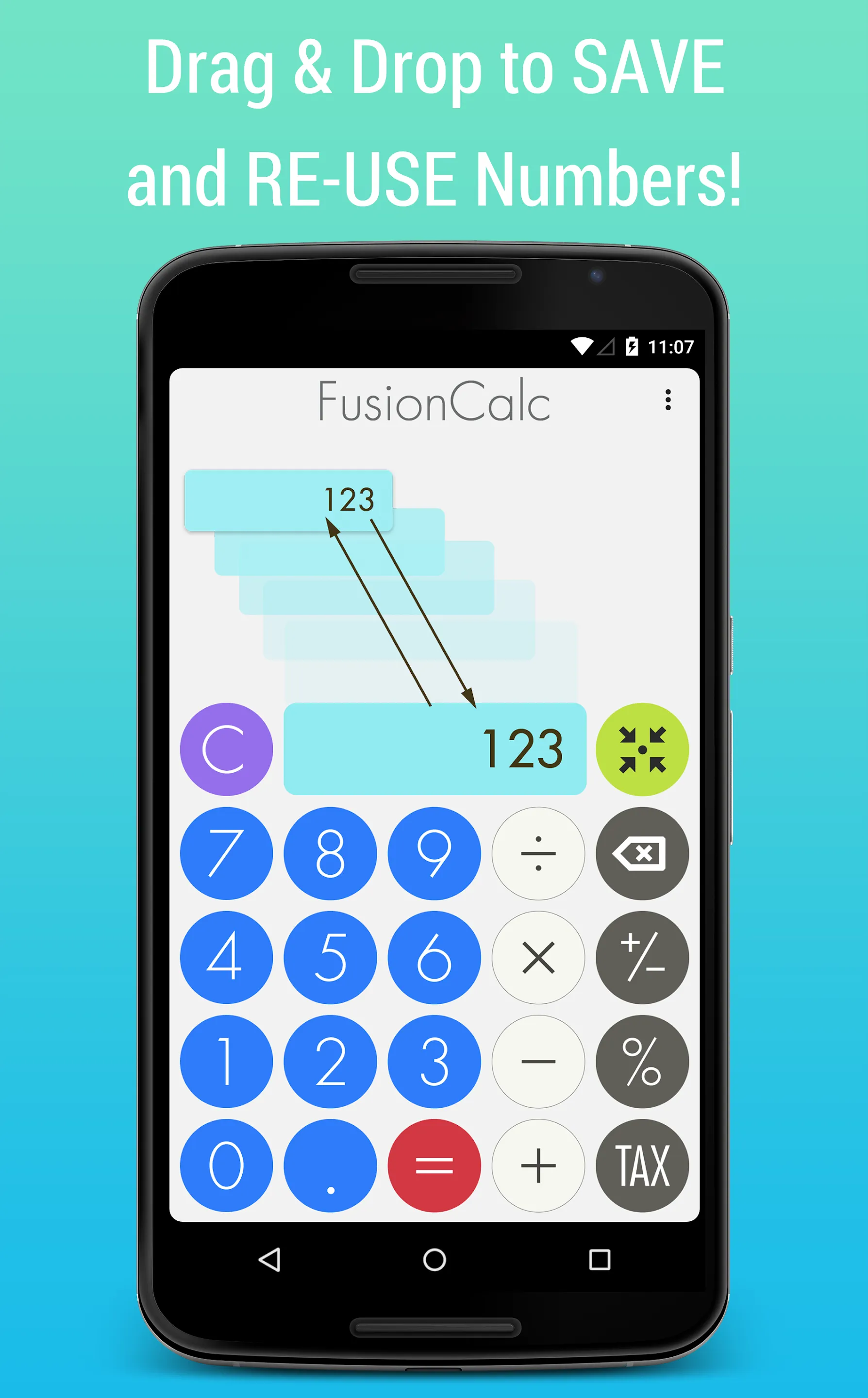 FusionCalc (Memo Calculator) | Indus Appstore | Screenshot