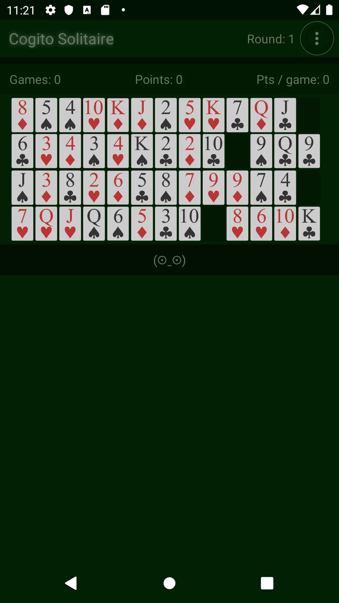 Cogito Solitaire | Indus Appstore | Screenshot