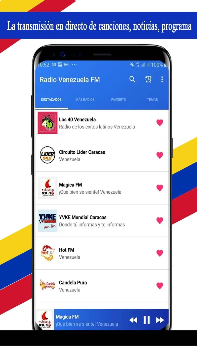 Radio Venezuela FMa | Indus Appstore | Screenshot