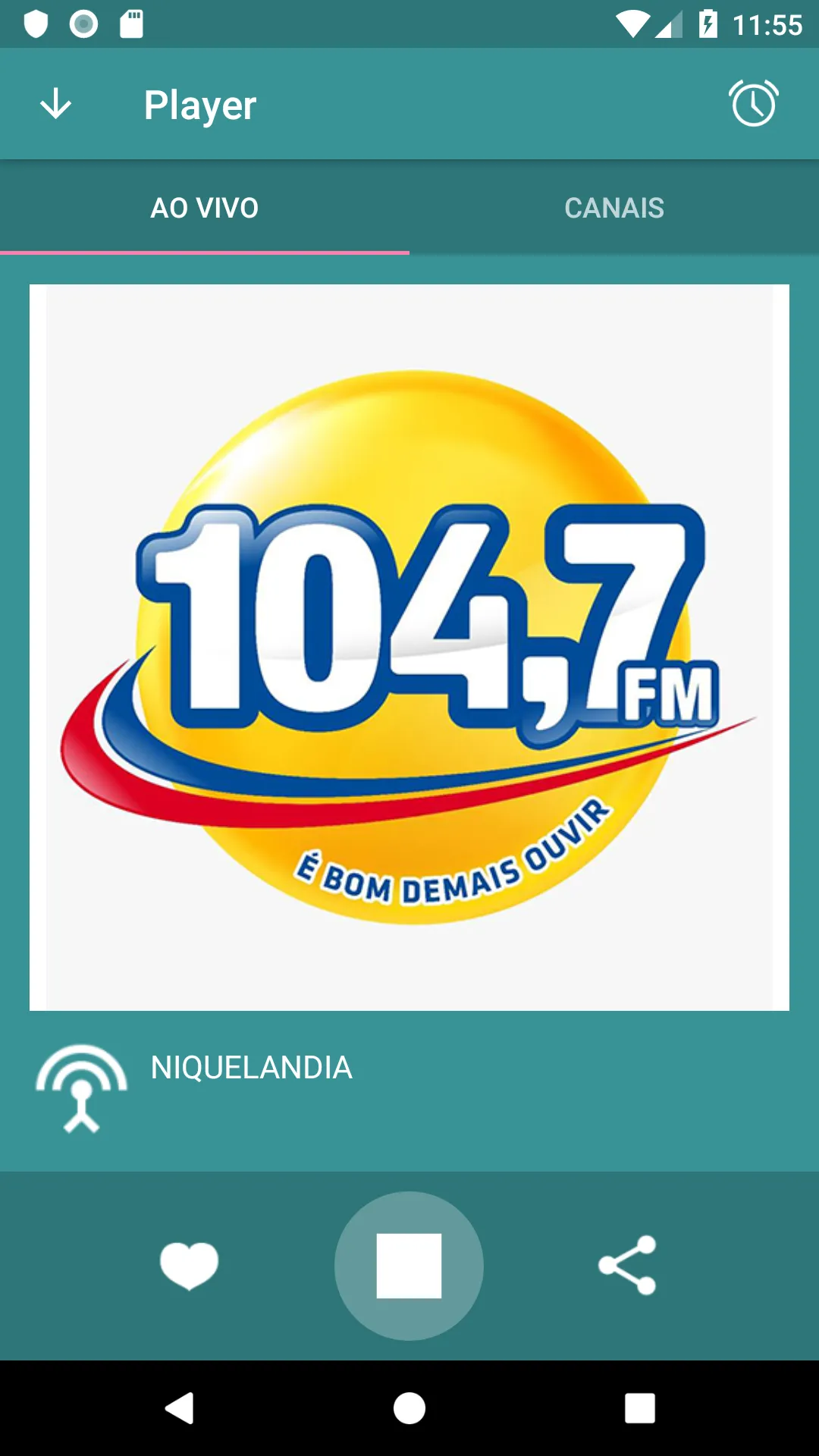 104.7 FM Niquelândia | Indus Appstore | Screenshot