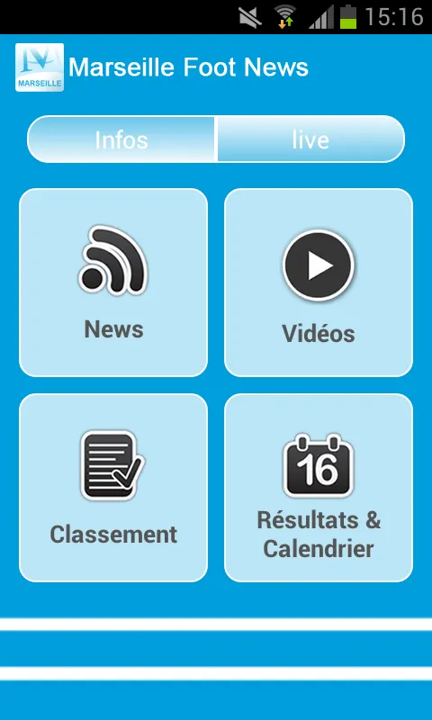 Marseille Foot News | Indus Appstore | Screenshot