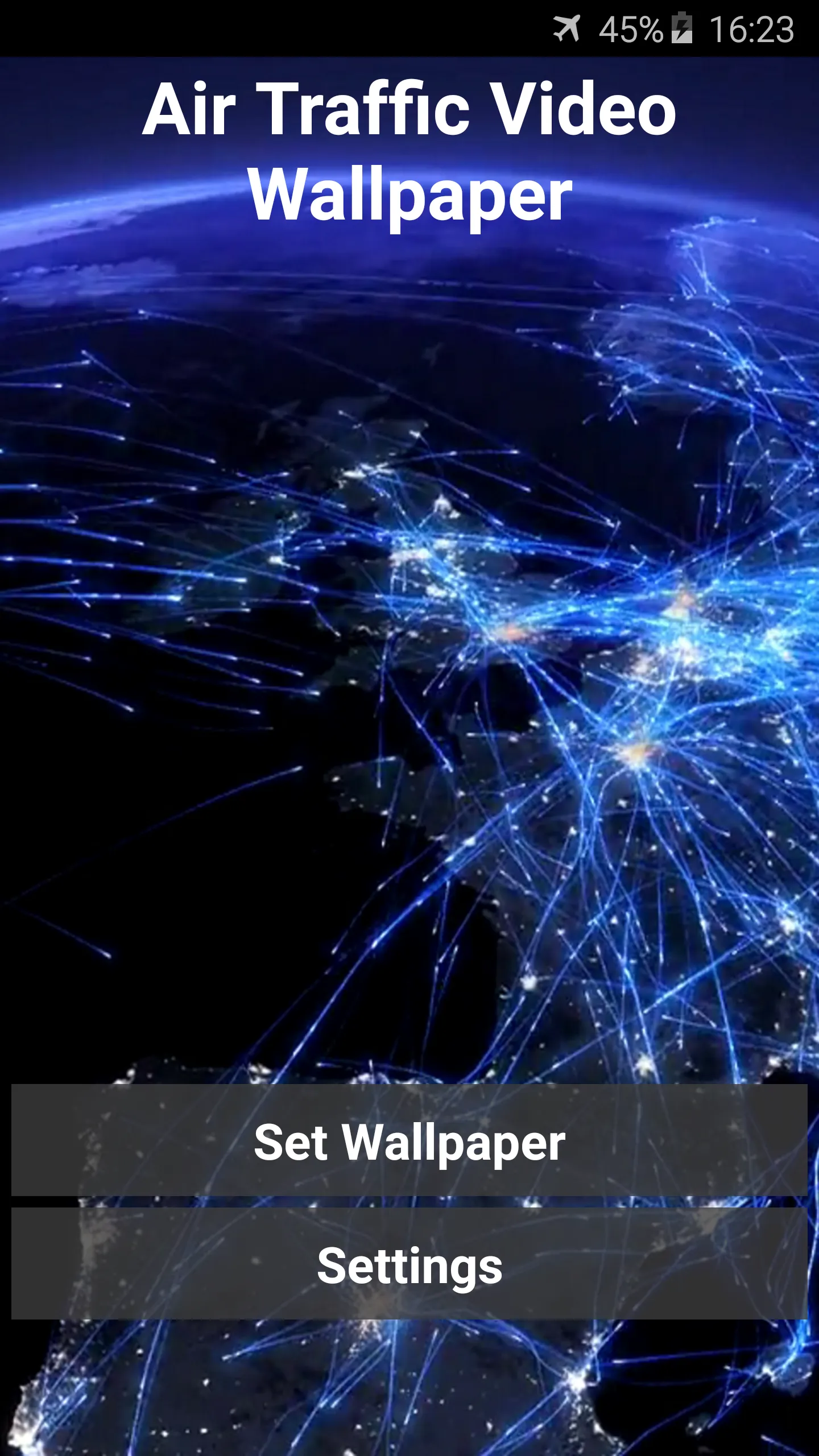 Air Traffic Live Wallpaper | Indus Appstore | Screenshot