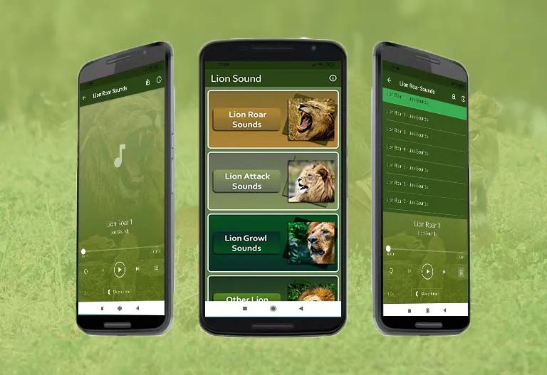 Lion Sounds | Indus Appstore | Screenshot