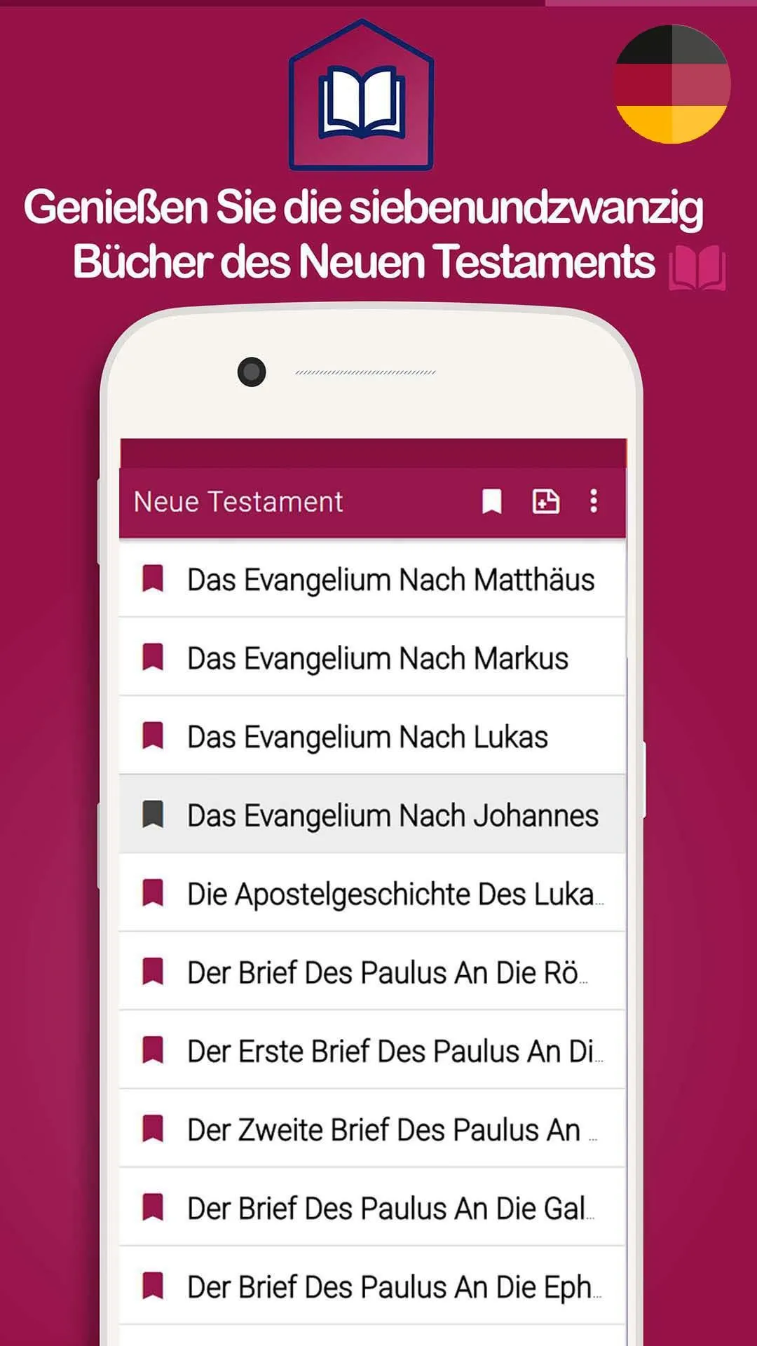 Das Neue Testament | Indus Appstore | Screenshot