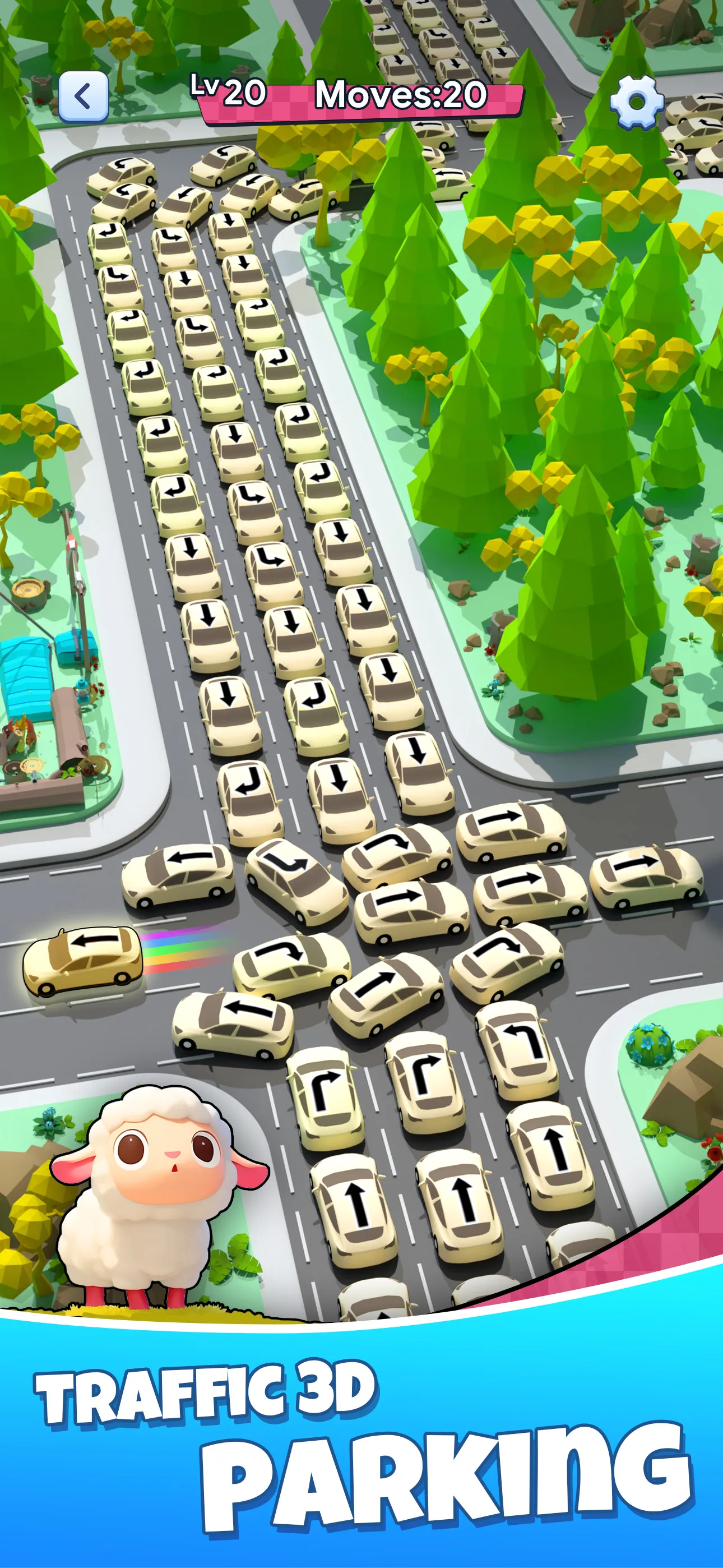 Traffic 3D Parking: Car Jam | Indus Appstore | Screenshot