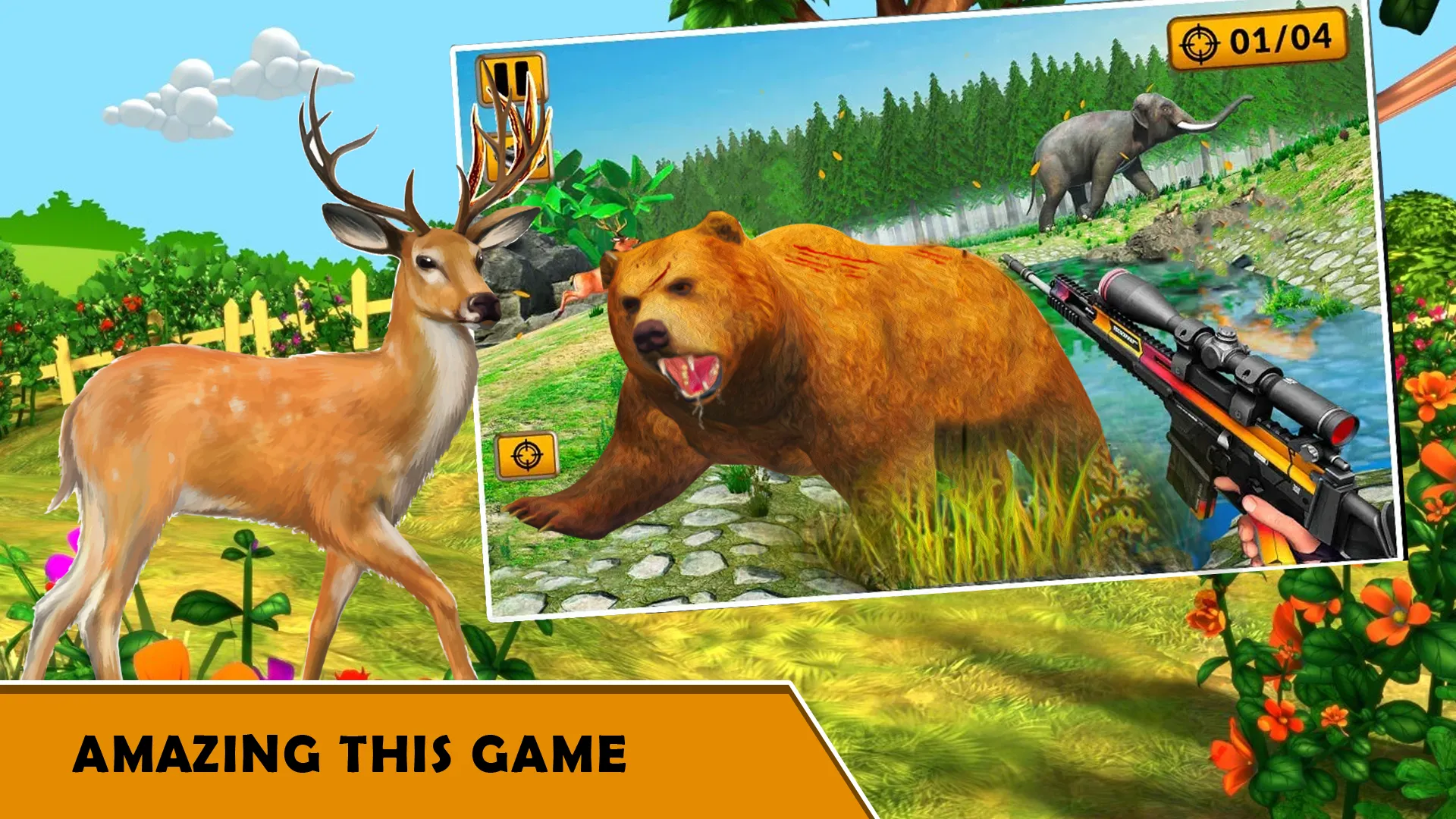 Wild Bear Attack Simulator 3D | Indus Appstore | Screenshot