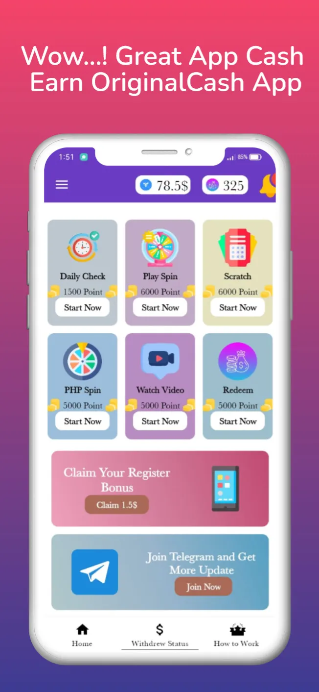 OriginalCash App - Make Money | Indus Appstore | Screenshot