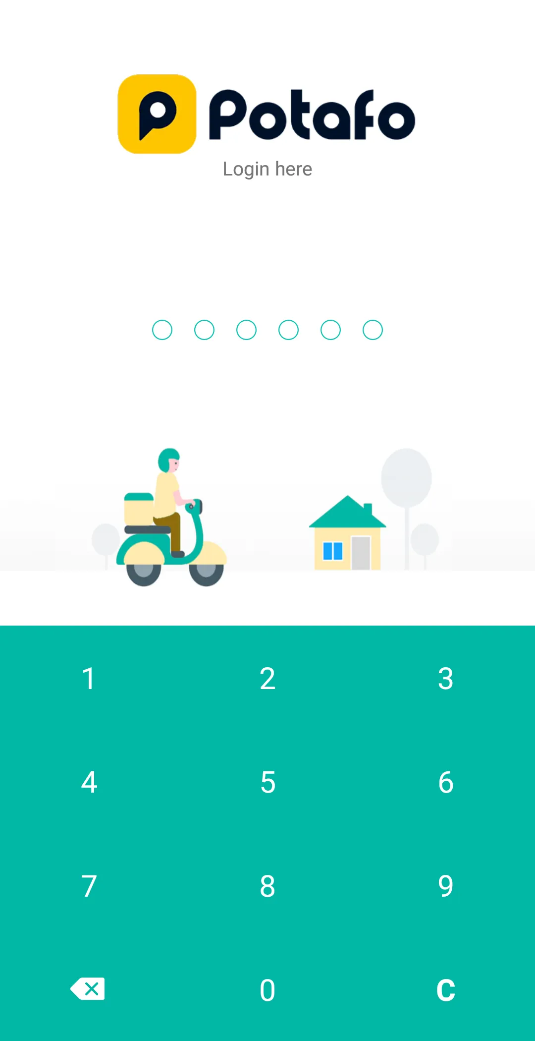 POTAFO Delivery Partner App | Indus Appstore | Screenshot